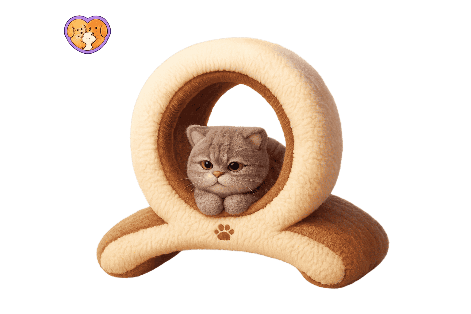 Illustration of pet & home